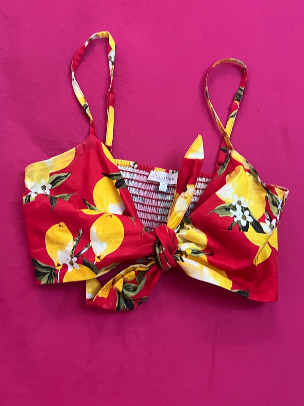 Red and Yellow Lemons top